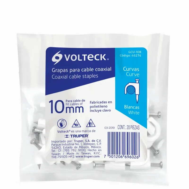 Grapas para cable en Ferretería Vásquez