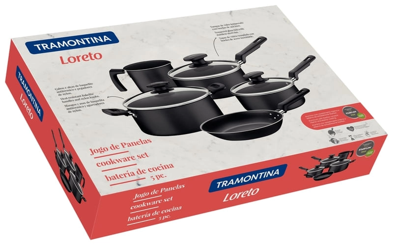 Juego de ollas Tramontina