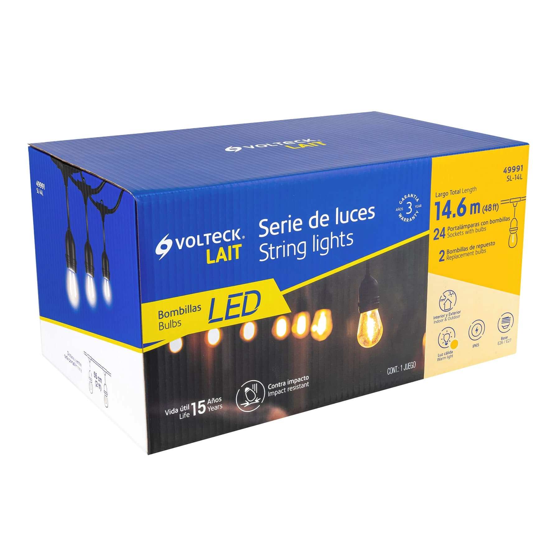 Lámparas colgantes decorativas en Ferretería Vásquez