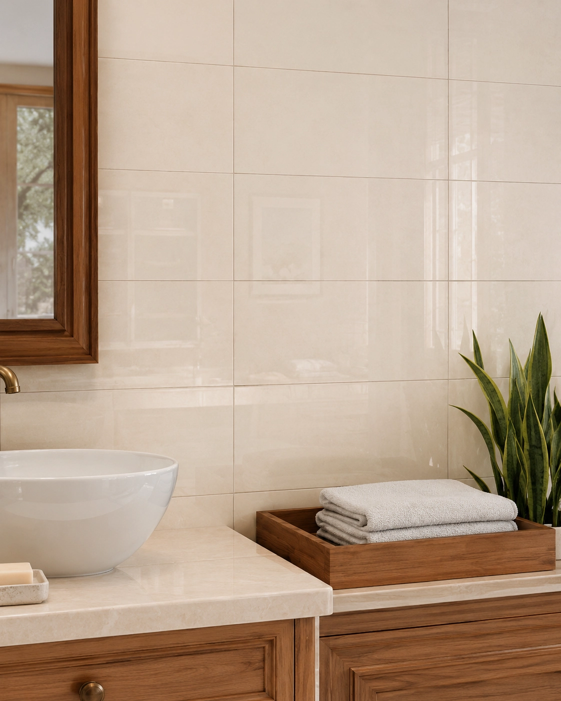 Azulejo Palenque Beige para baño cocina y paredes interiores