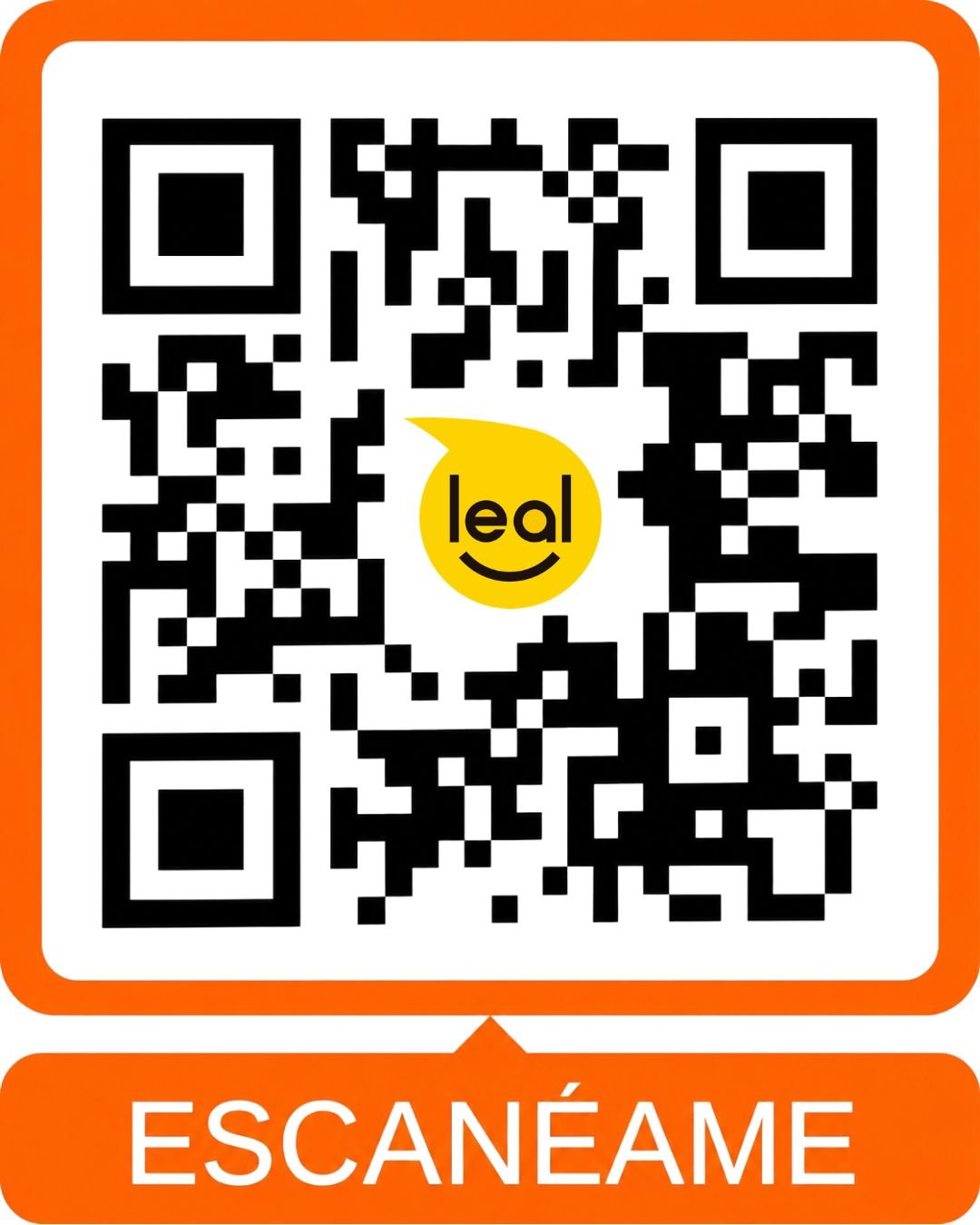 Código QR para descargar la app Leal y consultar Ferre Puntos